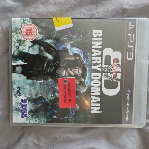 Binary domain sony - domain, (sony
