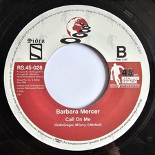 Barbara Mercer Call On Me 45 Record Shack Northern Soul Oldie