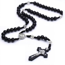 Rosary Cross Pendant Prayer
