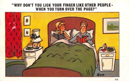 Sapphire comic postcard - , no