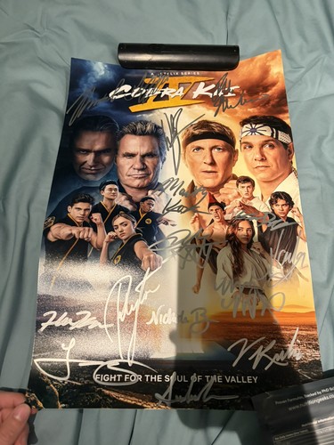 Cobra kai karate kid poster - karate,
