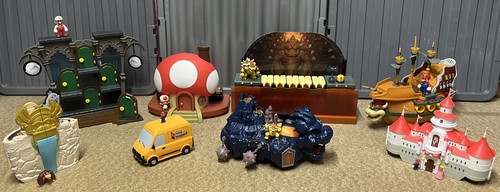 Super mario playset bundle - mario, 8