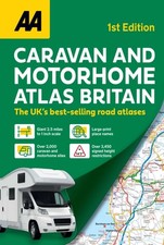AA Caravan  Motorhome Atlas PAPERBACK 9780749584160