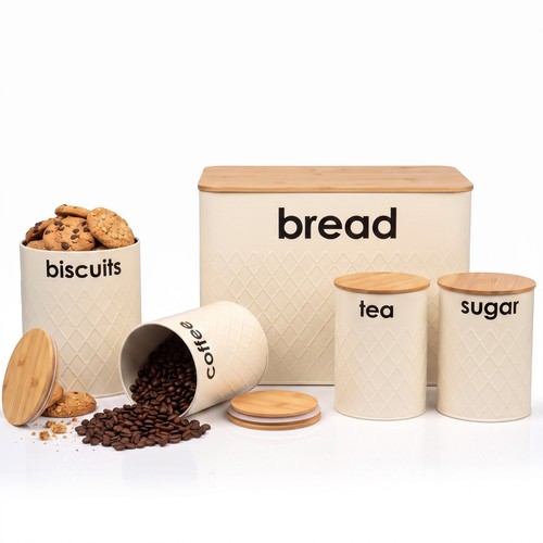 5pcs kitchen storage tins - kitchen,