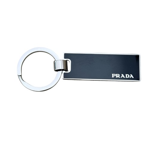 Prada black silver metal - prada, black/silver