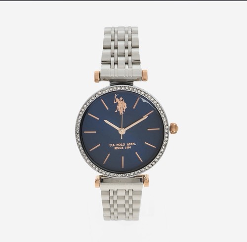 Polo assn blue - and, silver