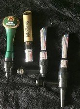 Thatchers, Blackthorn, John Smiths Chrome/ Plastic Beer Pump Tap Handle Bar Pub