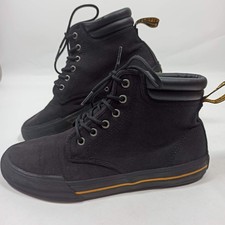 Dr Martens Eason Mens Canvas Chukka Boots - Black - Size 8 UK