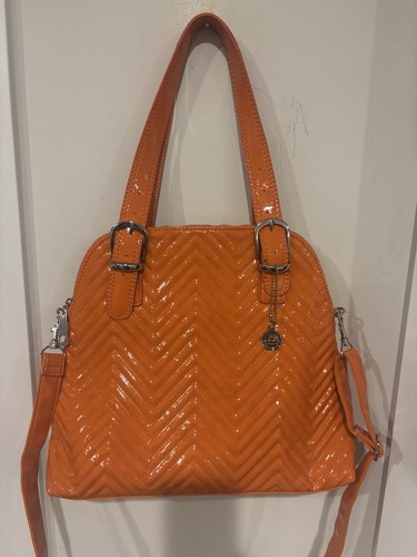 Big buddha orange quilted - big,