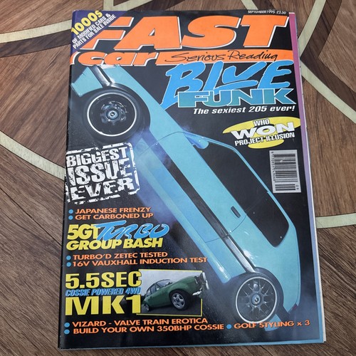Fast car magazine september - car,