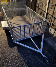 Lightweight Custom Cage Trailer with Trailer Board