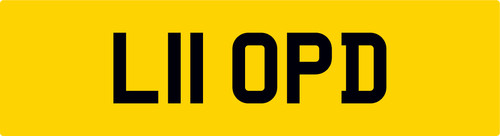 Initials land rover 110 reg - land,