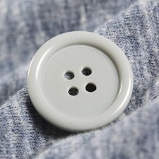 25mm 4-hole flat back Resin