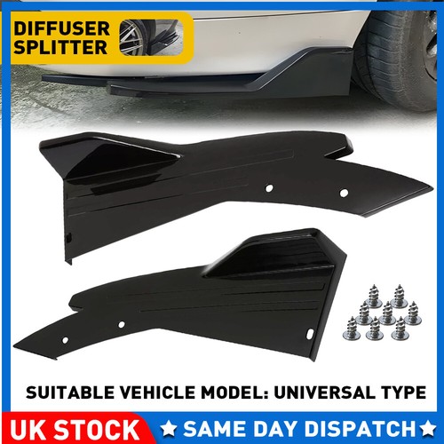 Rear bumper diffuser splitter - diffuser,