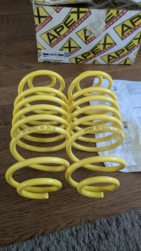 Apex lowering springs for - apex,