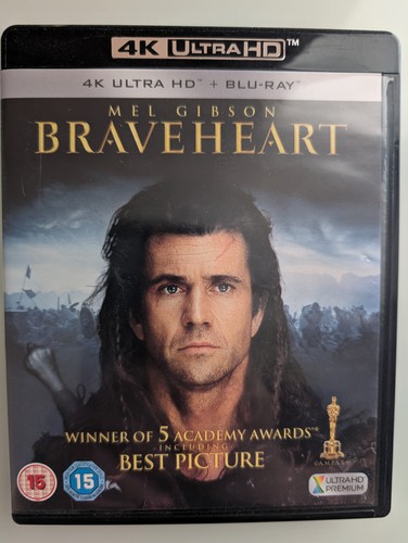 Braveheart uhd blu ray - braveheart,