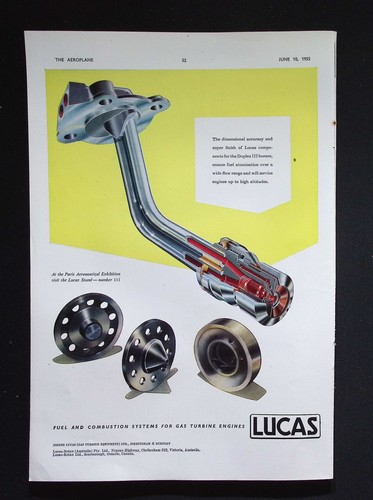 Original 1955 advert - 1955, gas