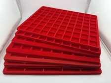 Lindner Coin Tray inserts 7x  mixed sizes see description - Storage Display