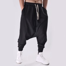 Mens Drop Low Crotch Sweat