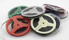 1x 5" / 200FT SUPER 8 Cine Film Reel Empty Take Up Spool Various Brand Free Clip