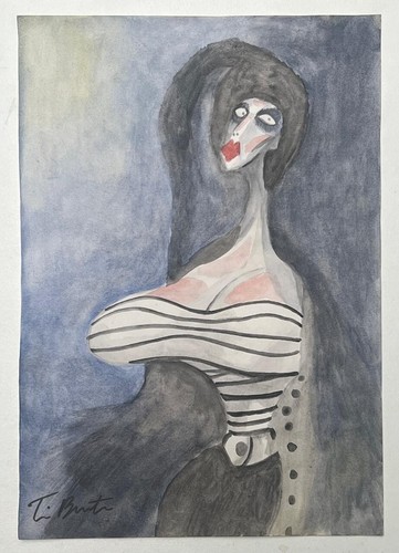 Tim burton drawing - tim,