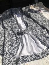 Vintage Frank Usher Navy White
