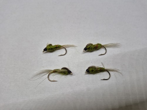 Mayfly nymph olive - mayfly, 10s