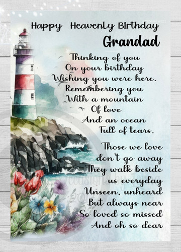 Waterproof grave card dad - card, son