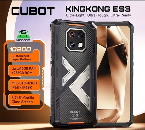 Cubot kingkong 16 256gb - cubot, 16+256gb