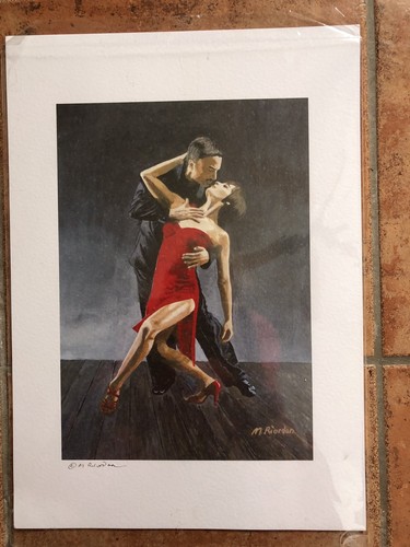 Signed print tango - signed,