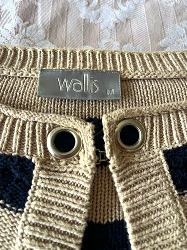 Wallis women beige navy - wallis, beige/navy