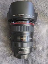 Canon Zoom Lens EF 24-105mm 1:4 L IS USM Auto Focus & Man Focus Image Stabilizer