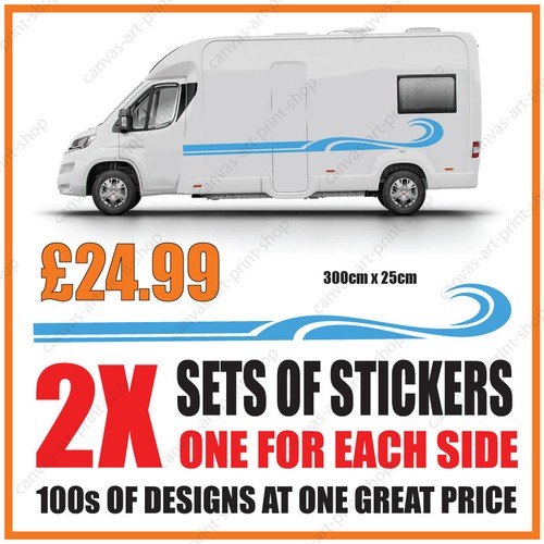 Motorhome graphics caravan - motorhome,