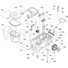 KARCHER PUZZI 10/1 SPARE PARTS