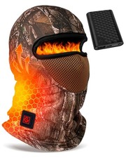 Men Women Heated Balaclava Gear Fishing Hunting Ice Pesca Motorcycle Snowboar...