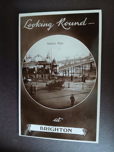 Vintage postcard brighton - vintage,
