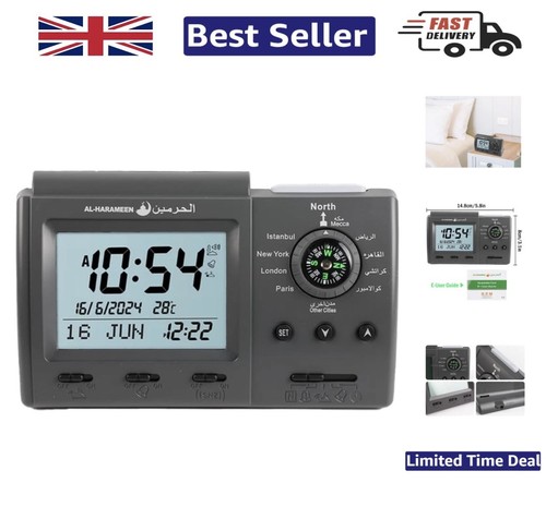 Digital azan alarm - azan, clock