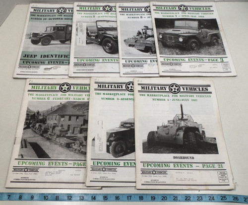 Lot vintage military - 7,