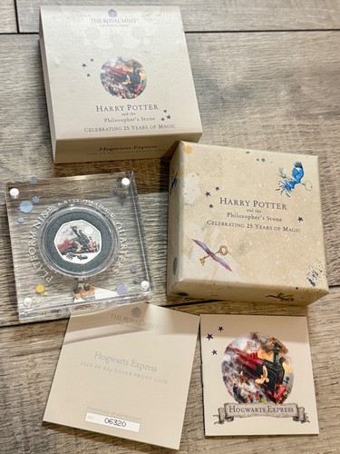 Royal mint harry potter - mint, 25th