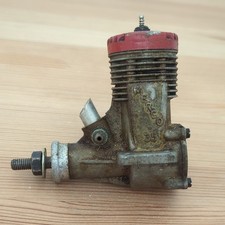 Merco 35 red head R/C vintage