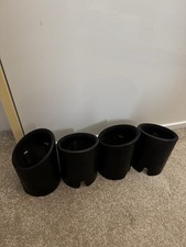Set Of 4x Genuine BMW M3 M4 F80 F82 Black Tailpipe Exhaust Tips 18307853892
