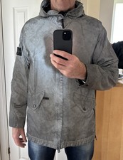 Stone Island Dust Plated Reflective Jacket Size M ,  22.5 p2p 