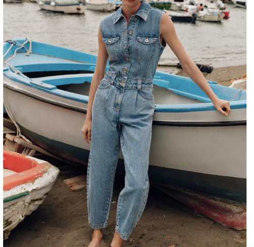 Zara z1975 denim balloon leg - z1975,