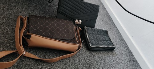 Primark black quilted - primark,