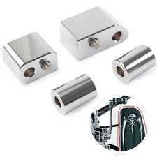 1-1/4'' Driver Floorboard Spacer Extension Fit Harley Street Tri Glide Chrome