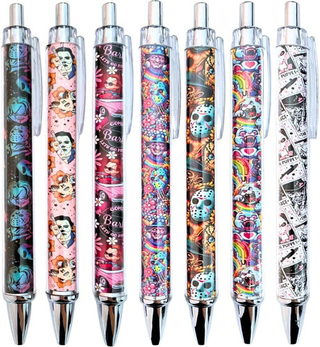 Horror pens set - set, scary