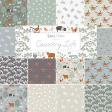 Lewis & Irene County Life  Reloved Fat Quarters Fabric Bundle Create Your Own