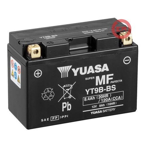 Yuasa yt9b battery - yuasa, yt9b-bs