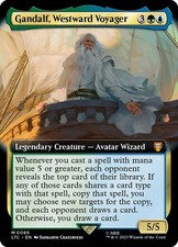 Gandalf, Westward Voyager - Foil - Extended Art x1 Magic the Gathering 1x Comman