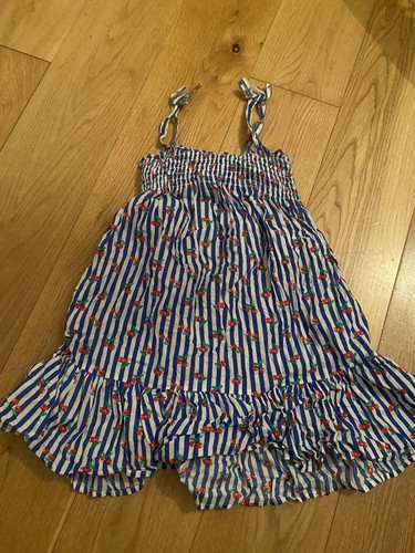 Blue white striped - blue/white, cherry